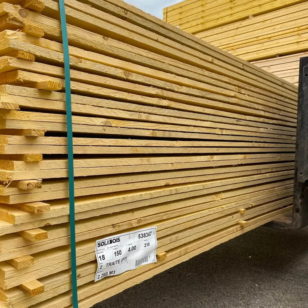 Volige 18 x 150 mm – traité classe 2